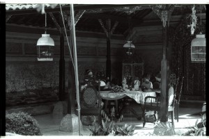 Family supper, the Prince’s Palace, Ubud, Bali 1992 Family supper, the Prince’s Palace, Ubud, Bali 1992