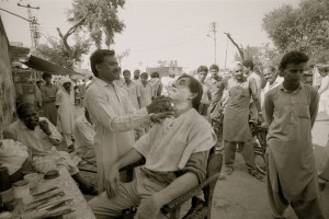 Beardless in Rawalpindi. Pakistan 1987 Beardless in Rawalpindi. Pakistan 1987