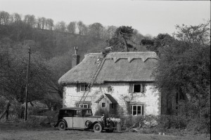 Thatcher at work. Sussex 1986 Thatcher at work. Sussex 1986